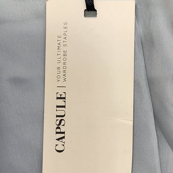 JD Williams Capsule Blazer Womens 10 Light Gray Single Button Preppy Office - Picture 3 of 12